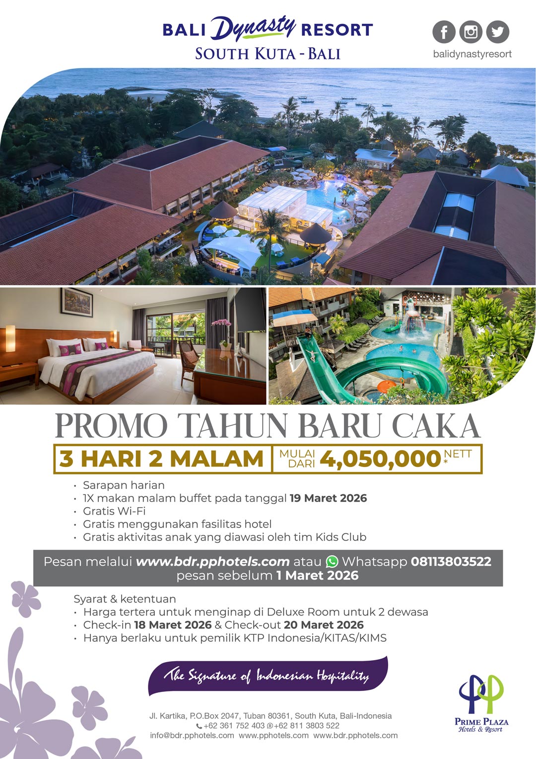 BALINESE NEW YEAR PACKAGE