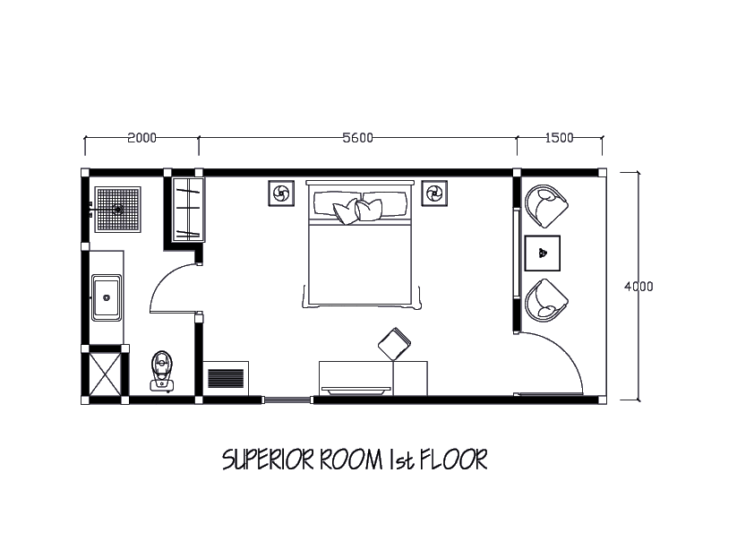 Standard Room Size In Hotel at Mary Barden blog