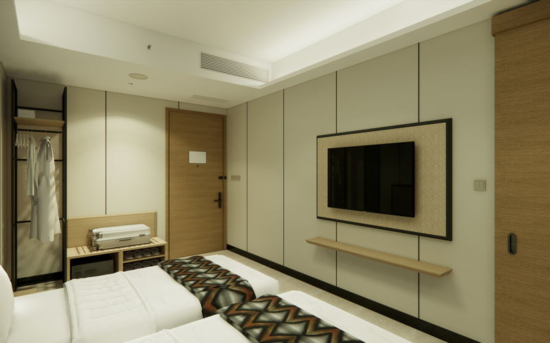 Superior Room (Wing Kanan) Holywood Twin